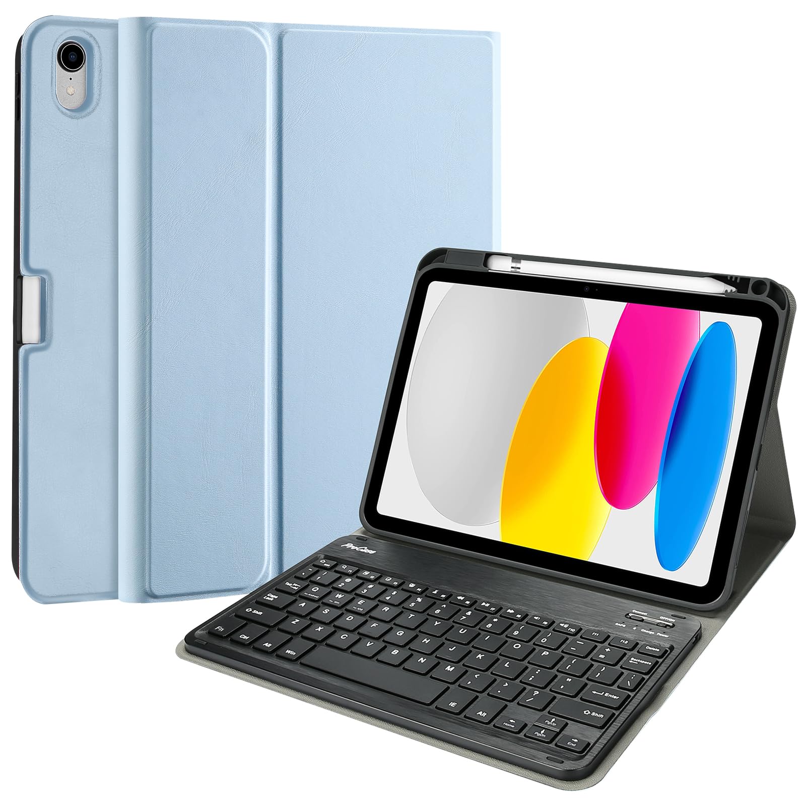 Amazon.co.jp: ProCase iPad 11インチ/10.9インチ 磁気着脱 ワイヤレス