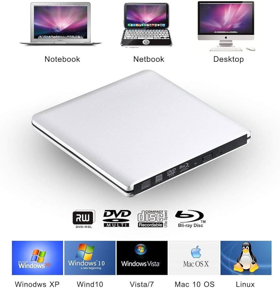 Amazon.co.jp: ポータブルUSB3.0 外付けブルーレイドライブ BDXL対応