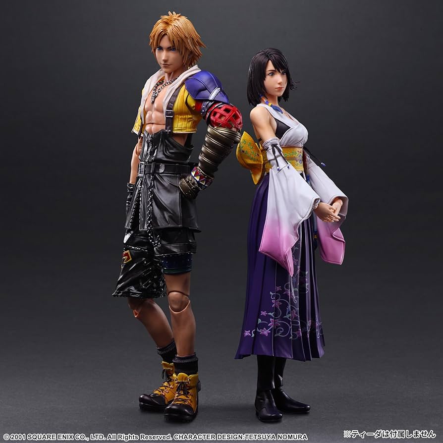 Amazon.com: Final Fantasy X: Yuna Play Arts Kai Action Figure