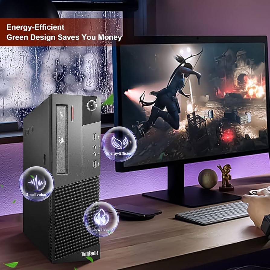 Amazon.com: Lenovo ThinkCentre M83 SFF Desktop PC, Intel Quad Core
