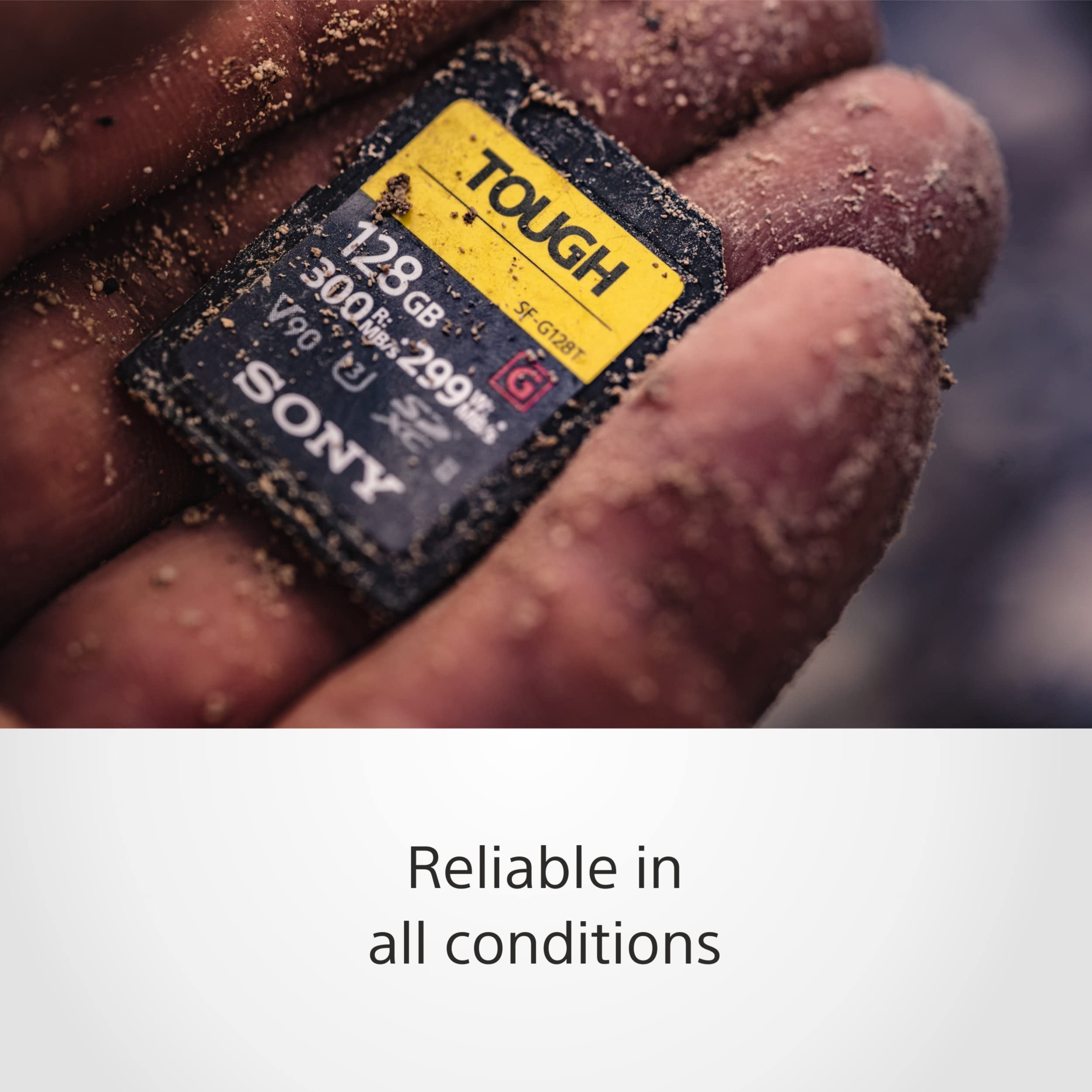 Amazon.com: Sony TOUGH-G 系列SDXC UHS-II 記憶卡128GB，V90，CL10