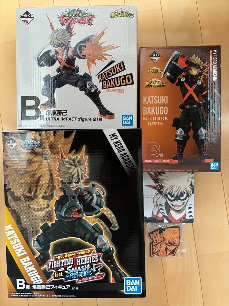 Amazon.co.jp: ヒロアカ 爆豪勝己 フィギュア 1番くじ セット BQKQ