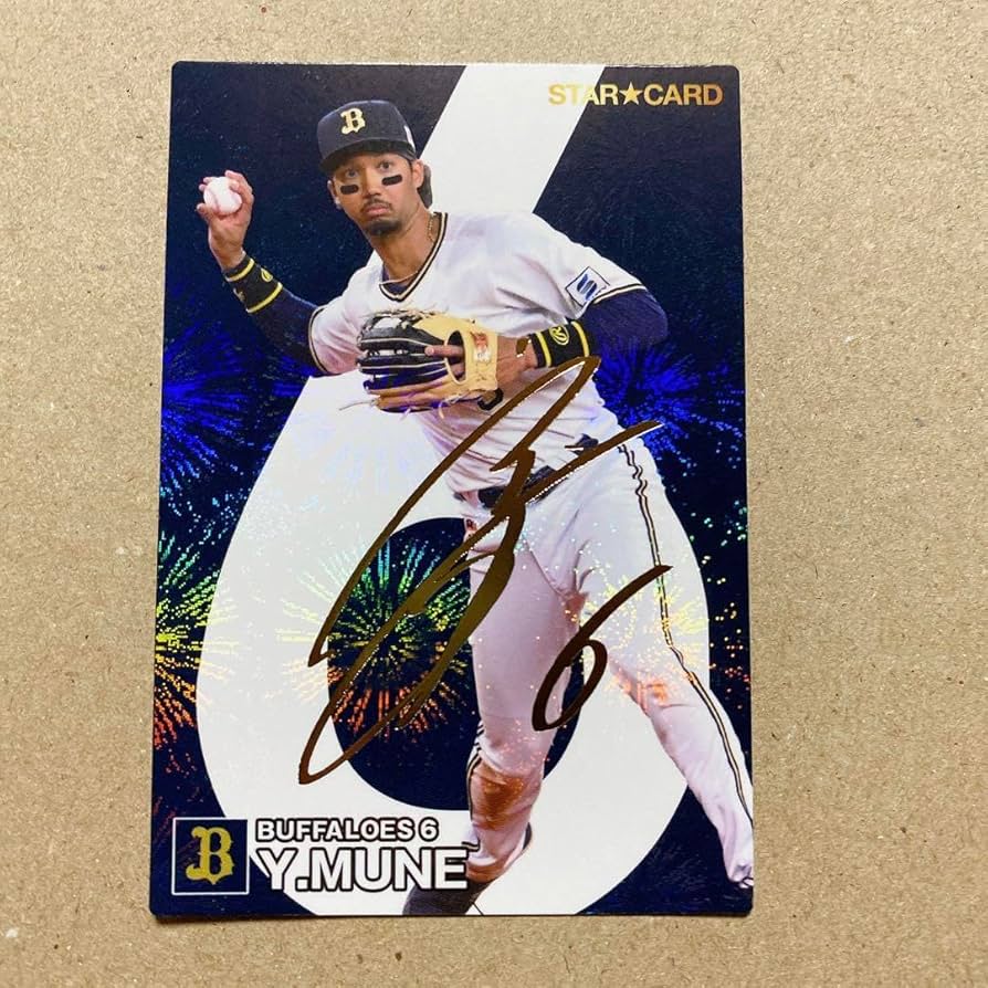 Amazon.co.jp: プロ野球チップス パリ 第2弾 宗佑磨 サイン入り スター