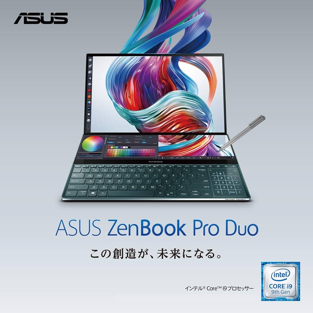 Amazon.co.jp: ASUS ZenBook Pro Duo (Core i9-9980HK/RTX 2060/32GB
