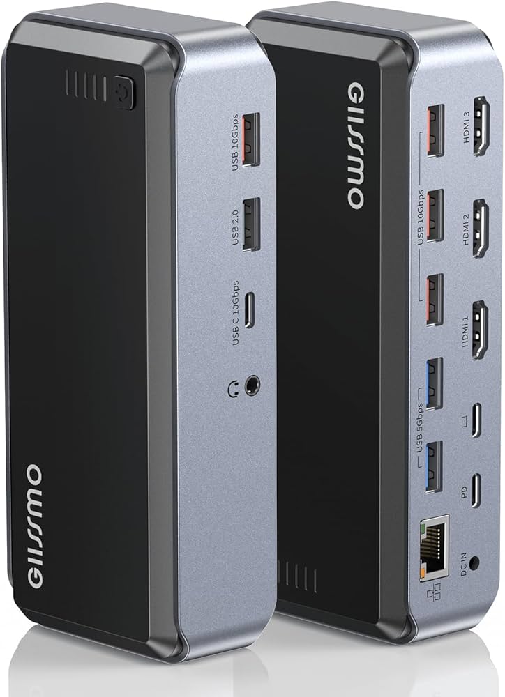 Amazon.co.jp: GIISSMO 15-IN-1 USB-C ドッキングステーション Mac/Win