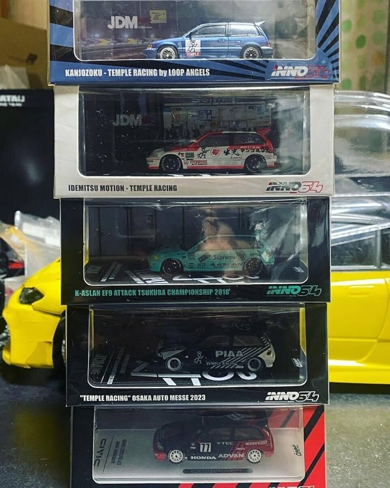 Amazon.co.jp: INNO64 JDMシリーズ EF9シビックセット 大阪環状