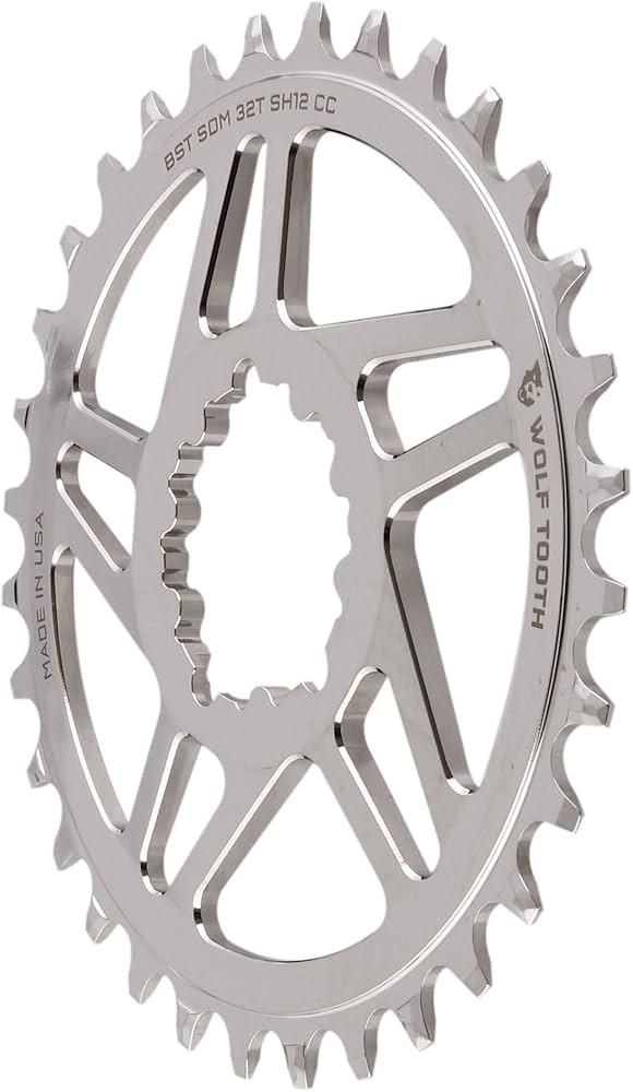 Amazon | ウルフトゥース(Wolf Tooth) Direct Mount Chainring for