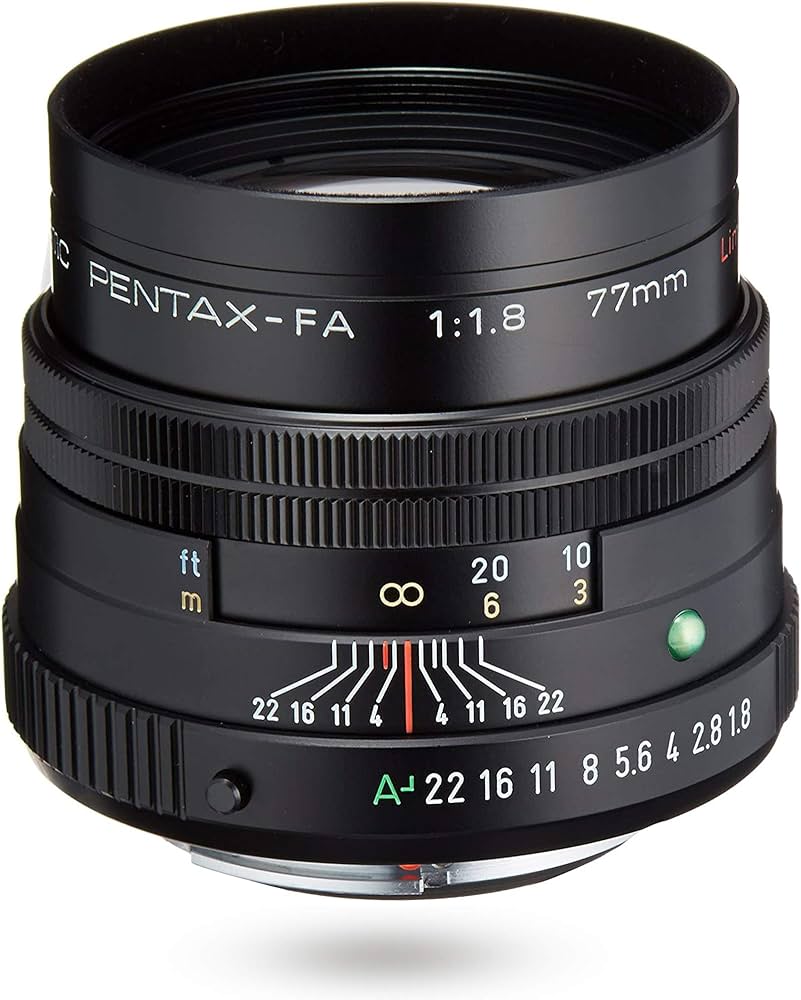 Amazon.co.jp: smc PENTAX-FA 77mmF1.8 Limited ブラック 中望遠単焦点