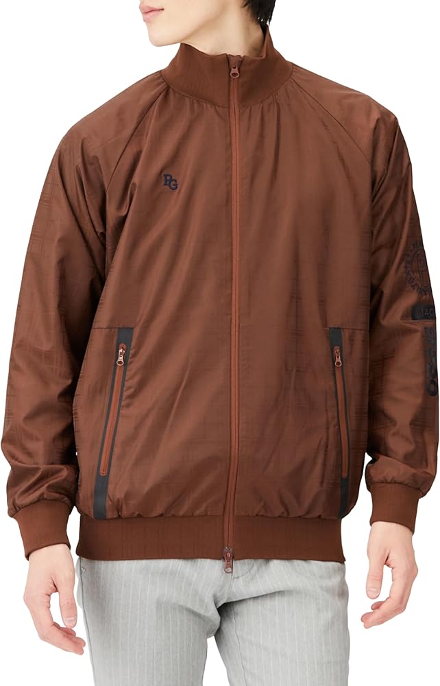 Amazon | [パーリーゲイツ] メンズ ブルゾン タフレックス BIGチェック