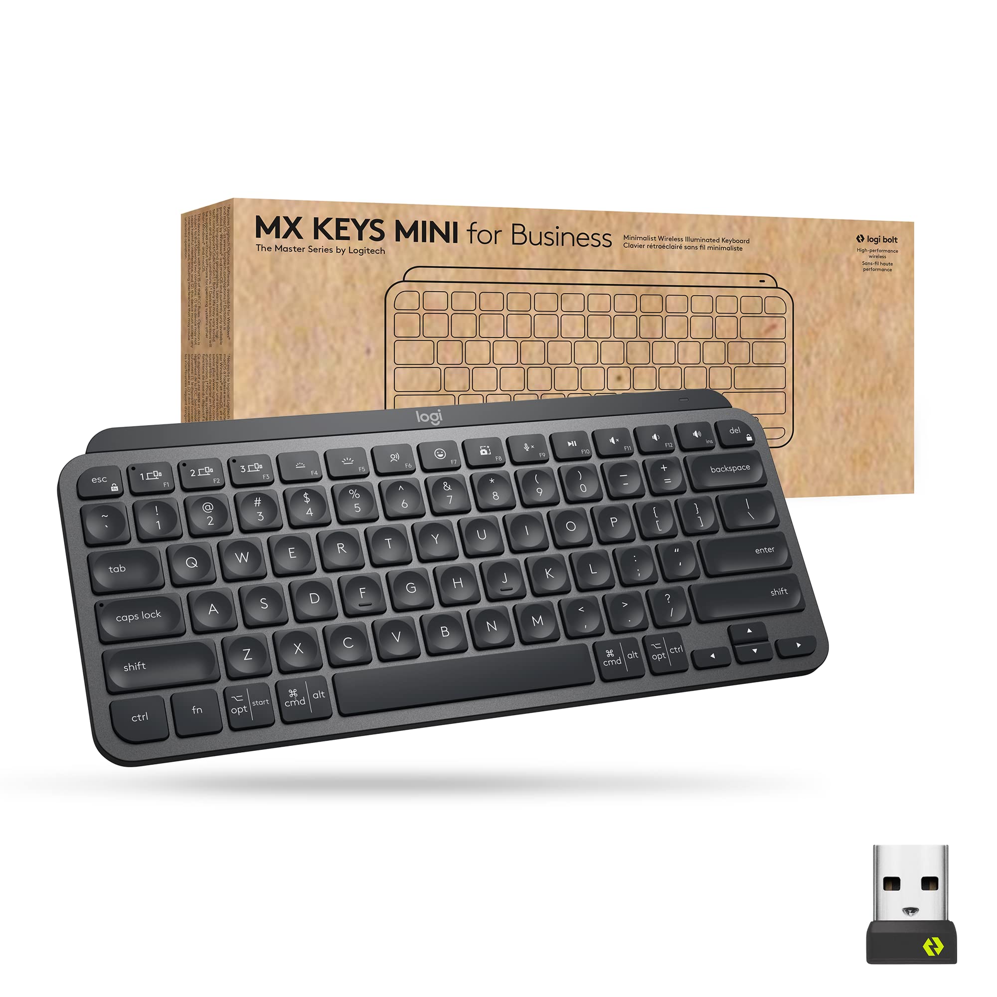 Amazon.com: Logitech MX Keys Mini Wireless Illuminated Keyboard