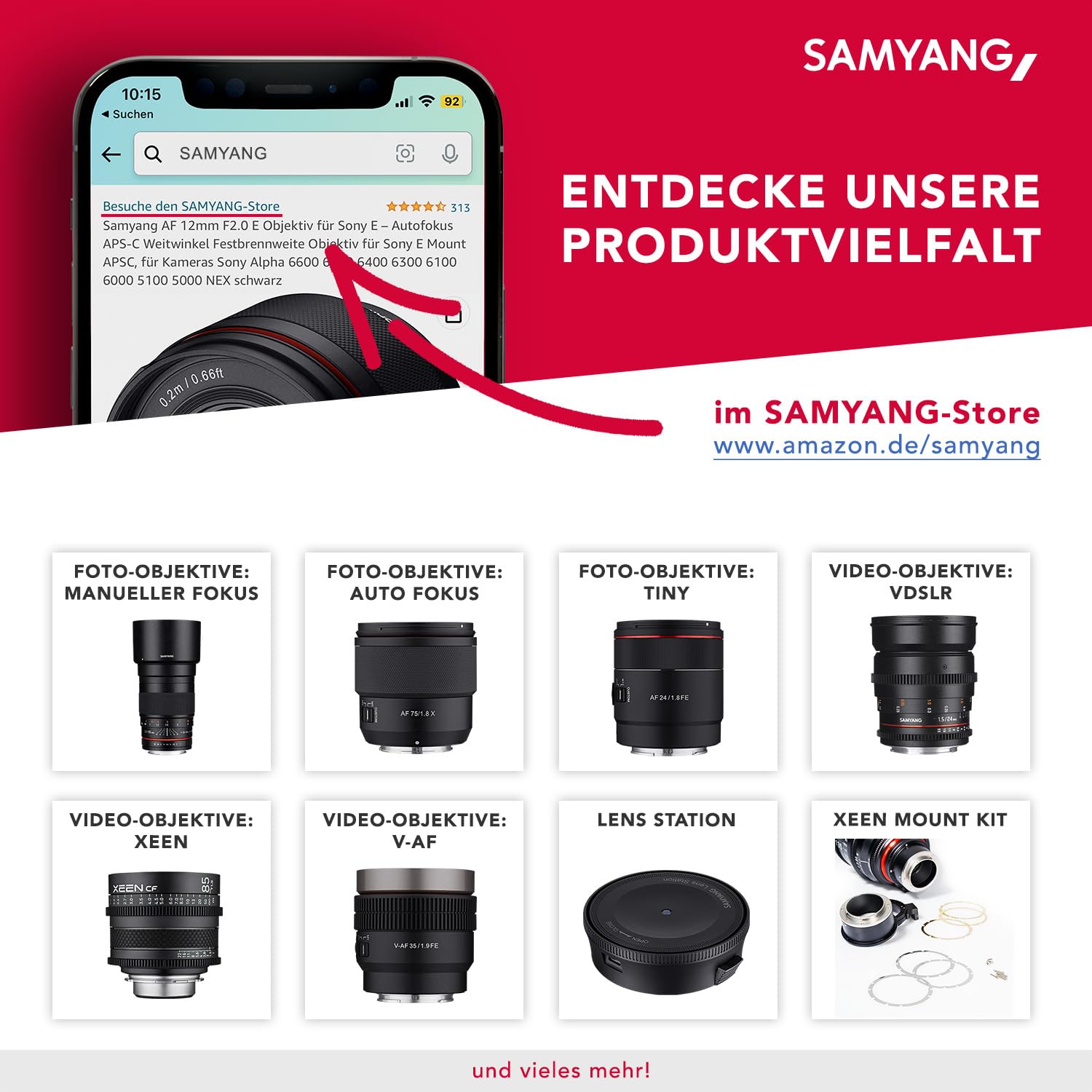 Amazon.com : Samyang MF 8mm F2.8 Fisheye II Manual Focus Lens for