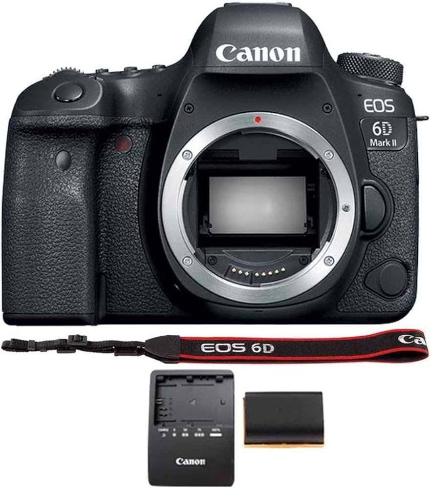 Amazon.com : Canon EOS 6D Mark II Digital SLR Camera Body (Renewed