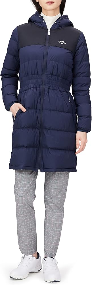 Amazon | [キャロウェイ] レディース フルジップダウンブルゾン