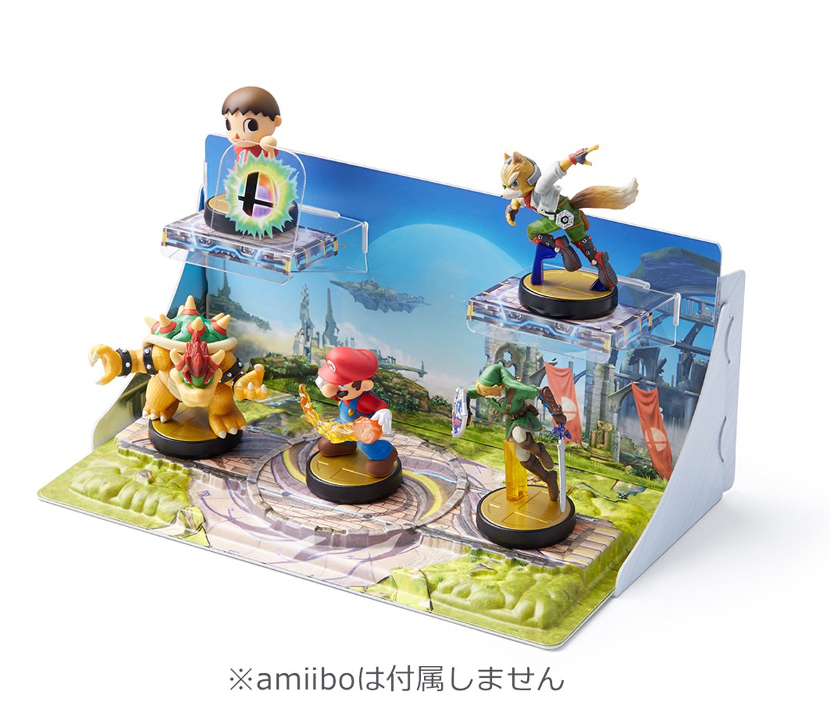Amazon.com: Diorama Kit for amiibo Super Smash Bros. Nintendo Wii