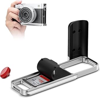 Amazon | JJC 金属 L型ハンドグリップ 富士フィルム Fujifilm X-E5 XE5