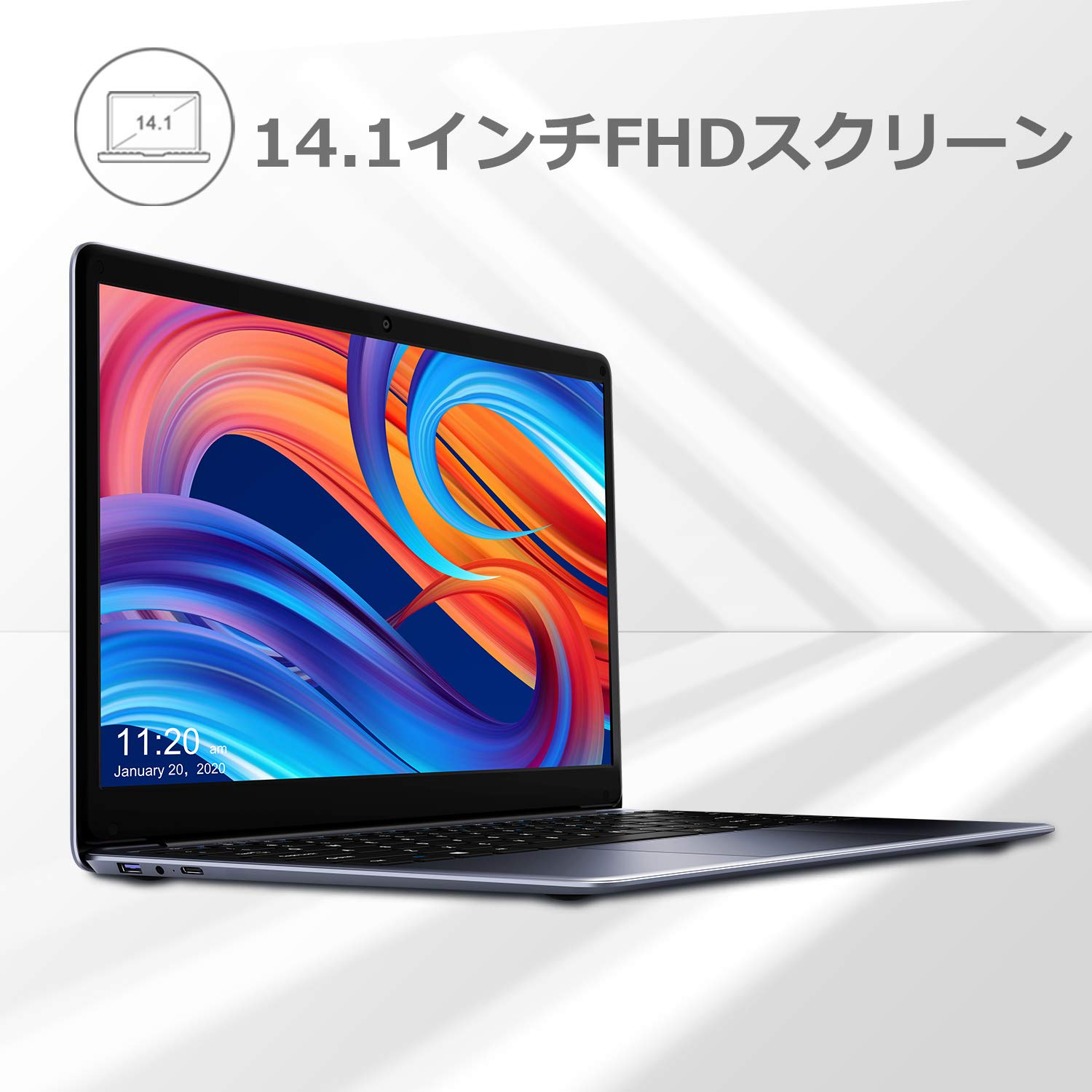 Amazon.co.jp: CHUWI HeroBook Pro ノートパソコン 14.1型 ノートPC