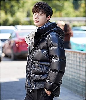 Amazon | [GUREITOJP] ダウンジャケット エナメル メンズ ダウンコート