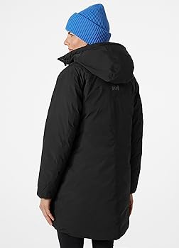 Helly-Hansen Womens Adore Parka, 990 Black, X-Small at Amazon