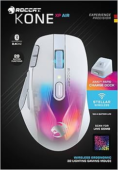 Amazon.co.jp: ROCCAT ゲーミングマウス Kone XP Air ワイヤレス 2.4