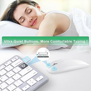 Amazon.com: 5 in1 Wireless Keyboard and Mouse Combo Rechargeable