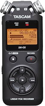 Amazon.co.jp: TASCAM リニアPCMレコーダー ブラック DR-05 : 楽器