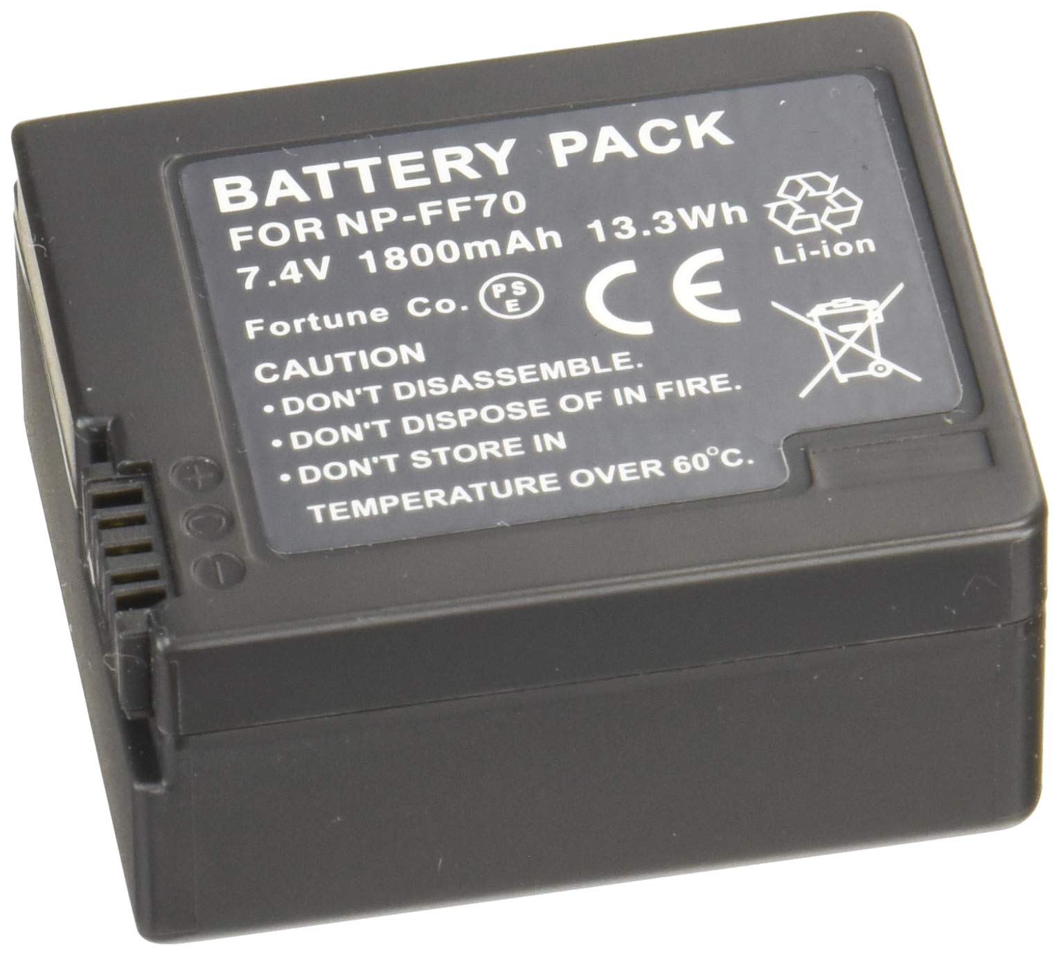 Amazon | NinoLite NP-FF70 NP-FF71 互換 バッテリー ソニー DCR-PC350