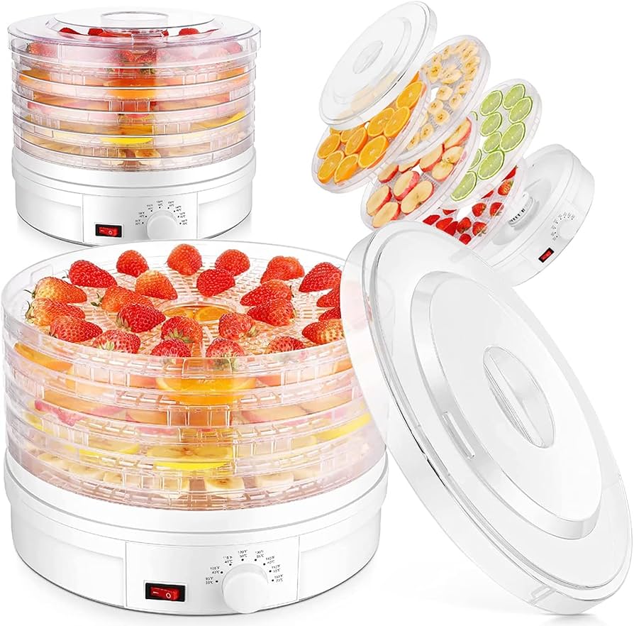 Amazon.co.jp: KAIWM ミニ フードドライヤー【5層 大容量 ・360度熱風