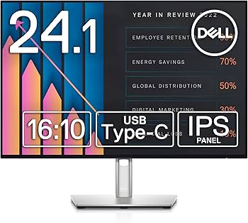 Amazon.co.jp: Dell U2421E 24.1インチ USB-Cハブ モニター