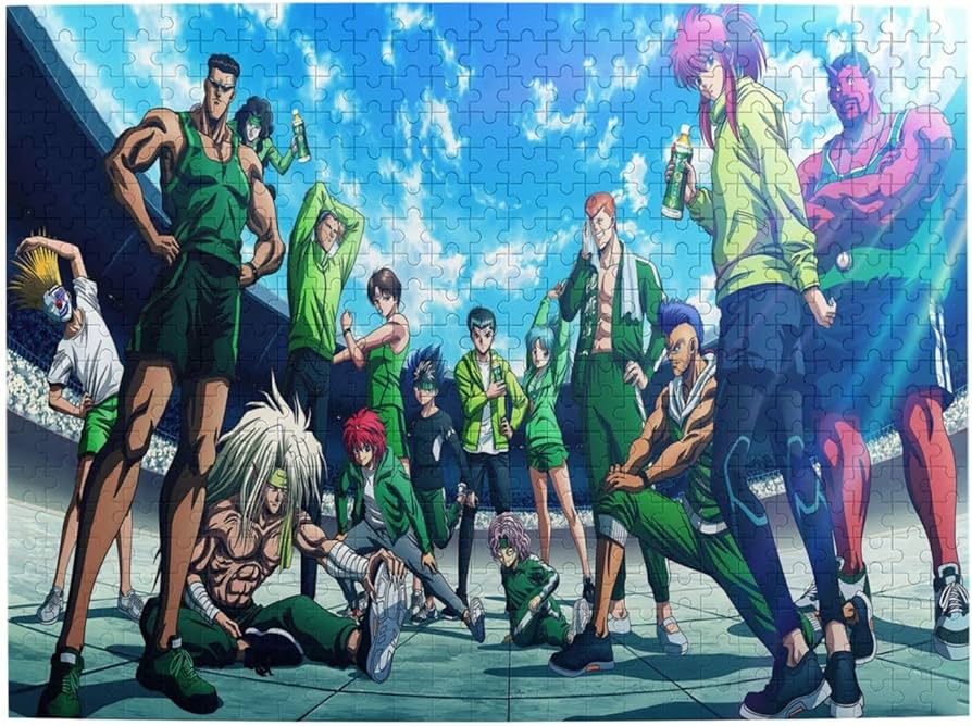 Amazon.co.jp: 幽遊白書 パズル ジグソーパズル 500ピース 子供 知育