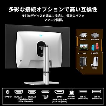 Amazon.co.jp: KTC 32インチ 4K OLED有機ELゲーミングモニター