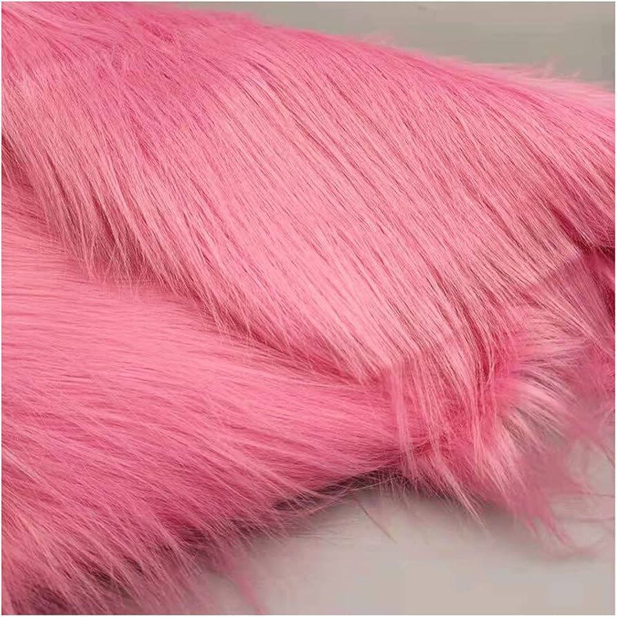 Amazon.co.jp: ピンク フェイクファー生地 ウルトラソフト デラックス