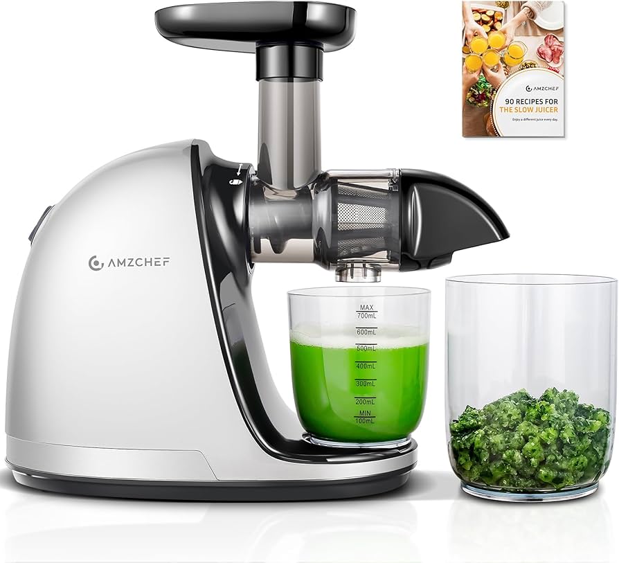 Amazon.com: Cold PressJuicer,AMZCHEF Slow Masticating Juicer