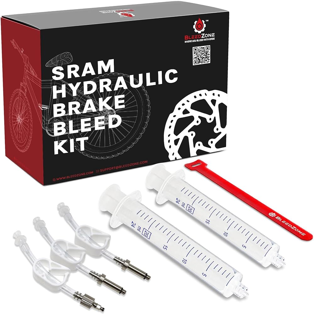 Amazon.co.jp: BleedZone SRAM油圧ブレーキ用ブレーキブリードキット