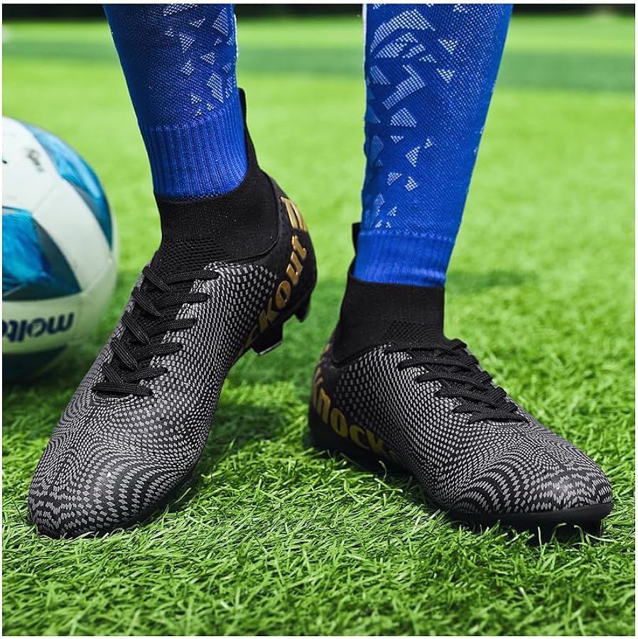 Amazon | [DZXZ] サッカースパイク メンズ サッカーシューズ ジュニア