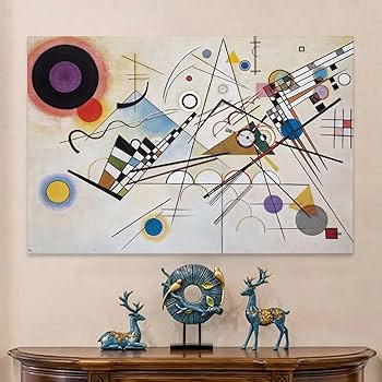 Amazon.co.jp: カンディンスキー コンポジション VIII ポスター コン