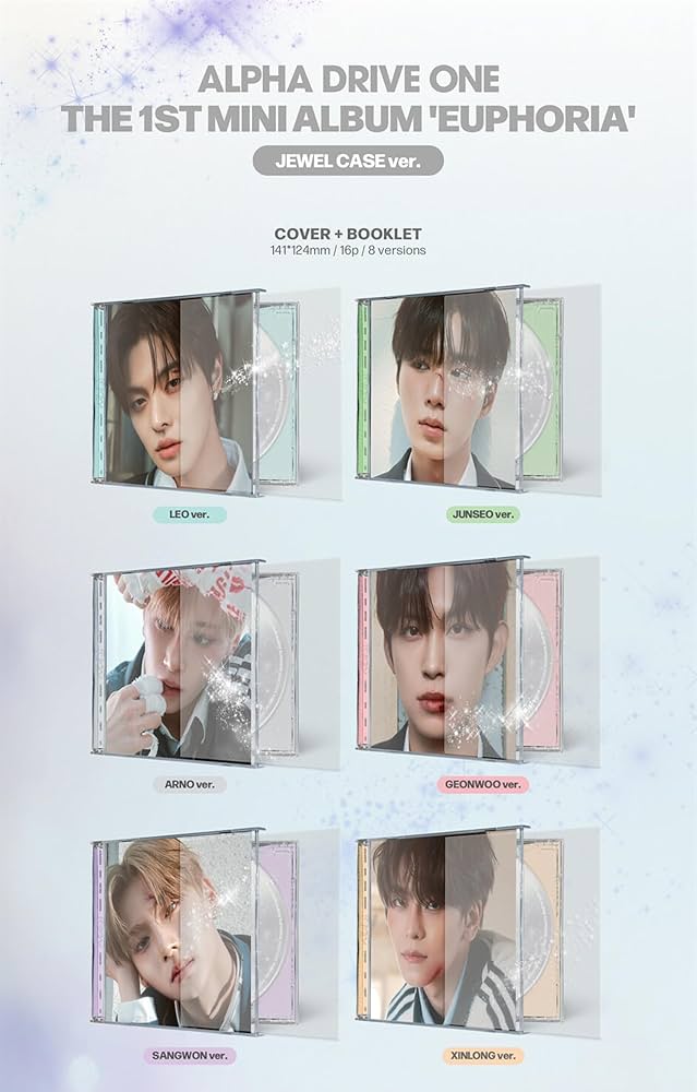 Amazon.co.jp: ALPHA DRIVE ONE EUPHORIA 1st Mini Album アルバム