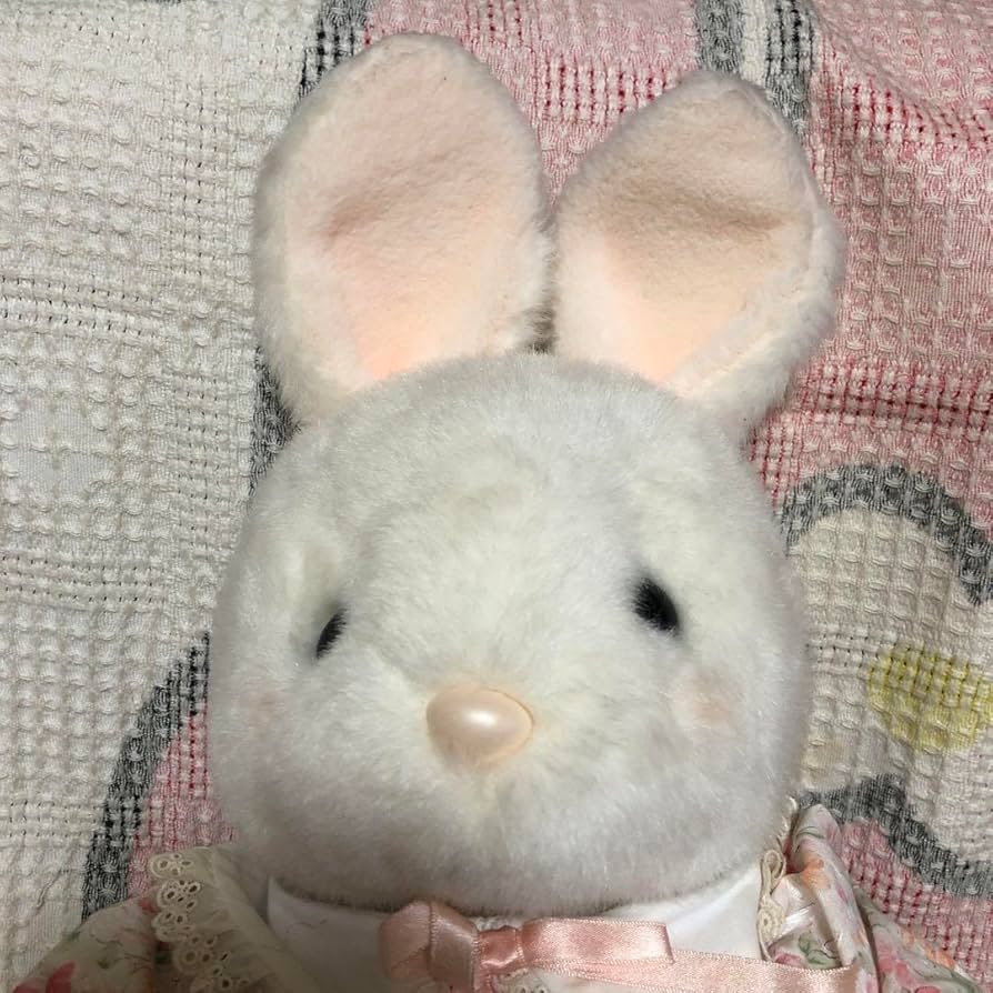 Amazon.co.jp: 昭和レトロ ヴィンテージ ファースト社 コットンウサギ