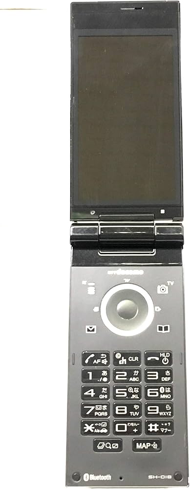 Amazon | シャープ docomo SH-01B ブラック 携帯電話 白ロム ドコモ