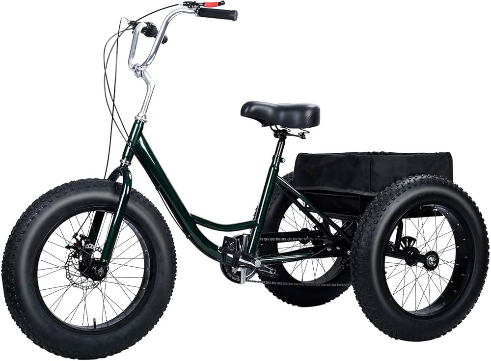 Amazon | Makamsui 大人用三輪車 スノータイヤ 三輪車 大人用ドリフト