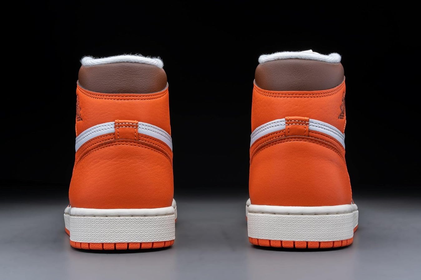 Amazon.com | Air Jordan 1 Retro HI OG - White Starfish Cacao by