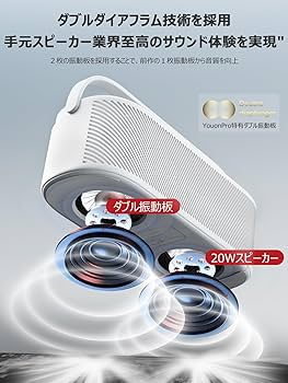 Amazon.co.jp: 【業界初の破格20W究極音質・思いやり手元スピーカー