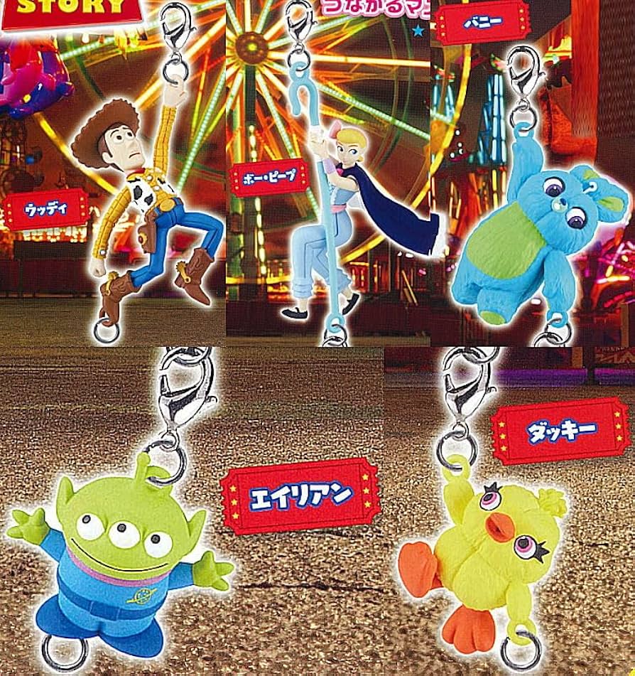 Amazon.co.jp: トイ・ストーリー4 ゆらゆらつながるマスコット [全5種