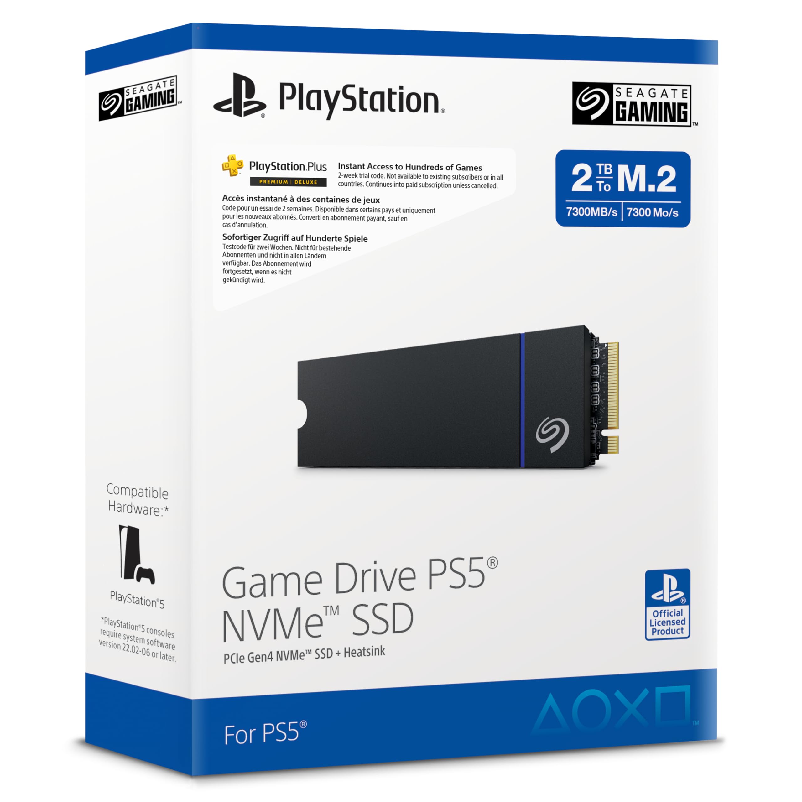 Amazon | Seagate Game Drive M.2 SSD 2TB PS5対応限定デザイン