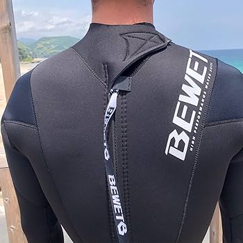 Amazon | メンズウェットスーツ 3mm×2mm ビーウェット ロング