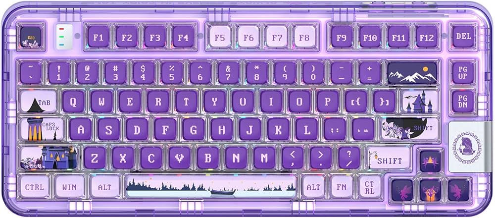 Amazon | Coolkiller CK75メカニカルキーボード バックライト付き充電