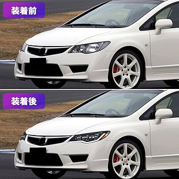 Amazon | Archaic シビック FD1 FD2 タイプr FD3 ヘッドライト 純正