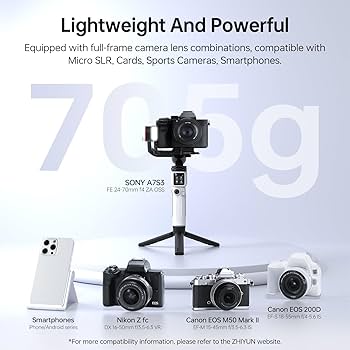 Amazon.co.jp: [公式旗艦店] ZHIYUN CRANE M3S 3軸ジンバル