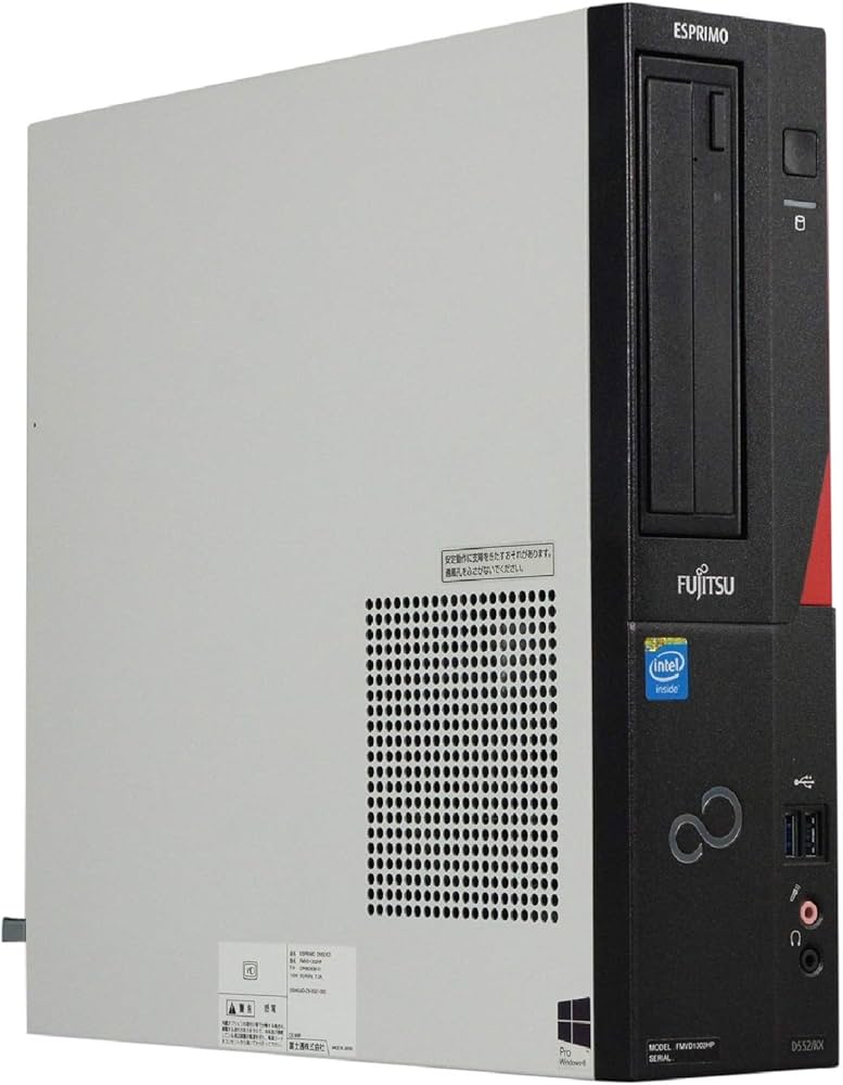 Amazon.co.jp: 中古パソコン Windows10 デスクトップ 一年保証 富士通