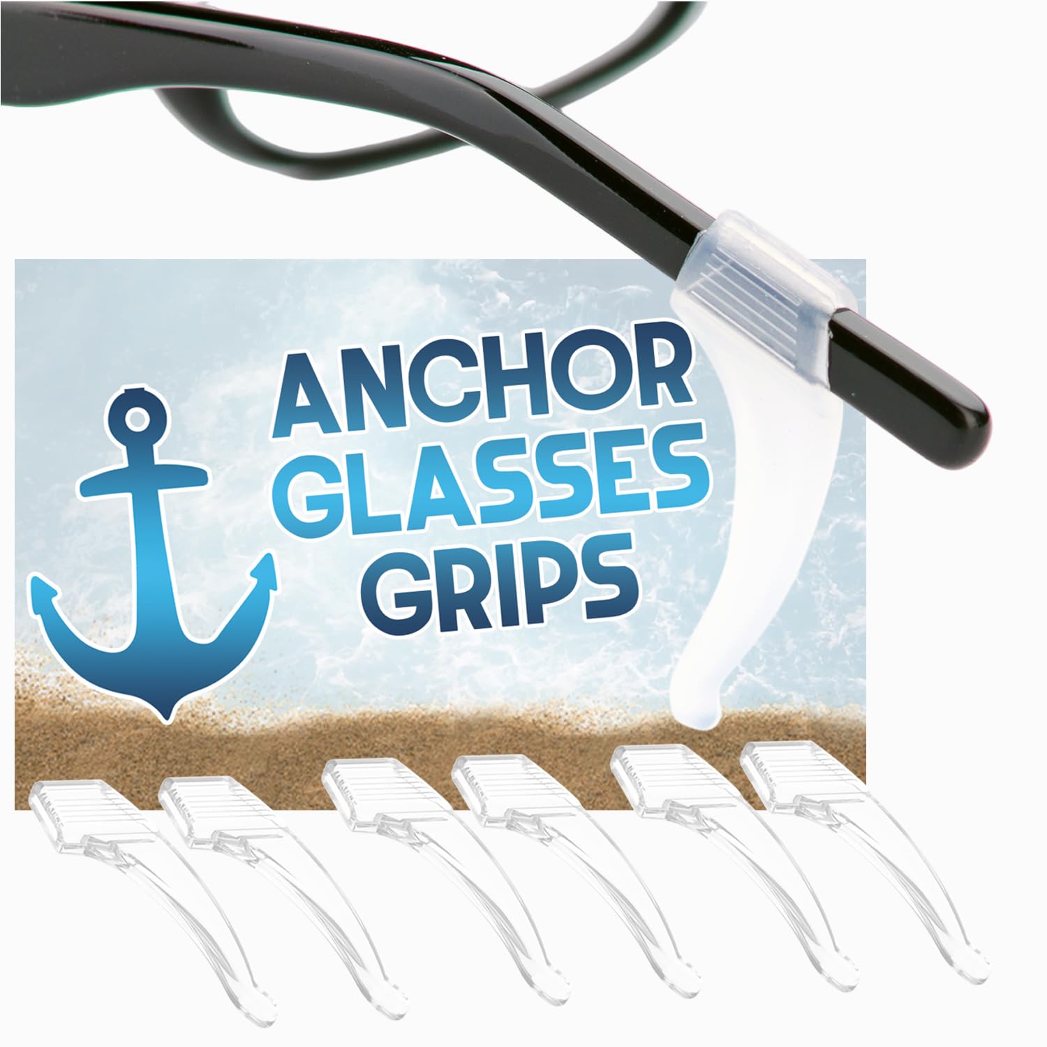 Amazon.com: Anchor Glasses Straps - 3 Pack - Sunglasses Retainer