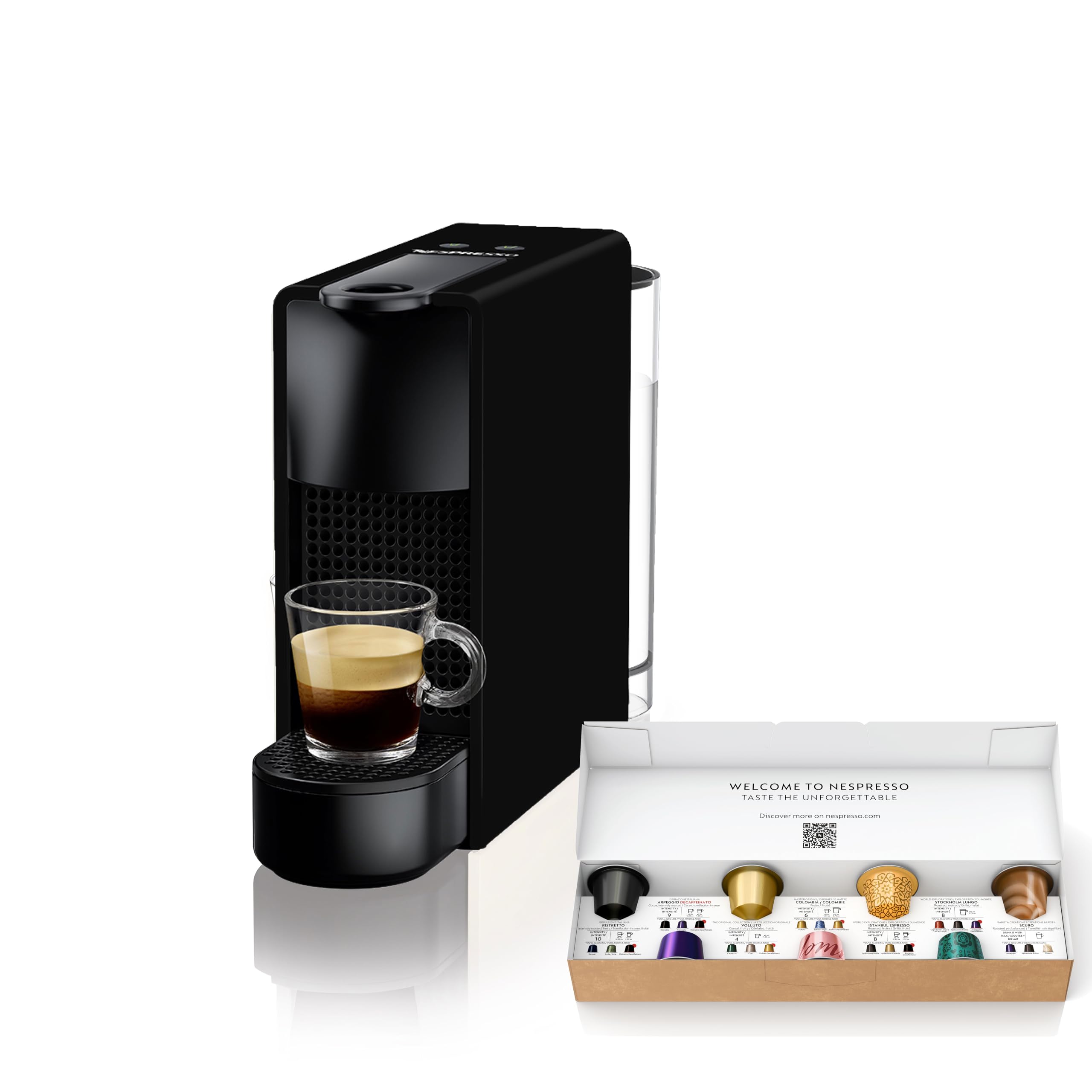 Amazon.co.jp: Nespresso C30-BK-W Essenza Mini Capsule Coffee Maker